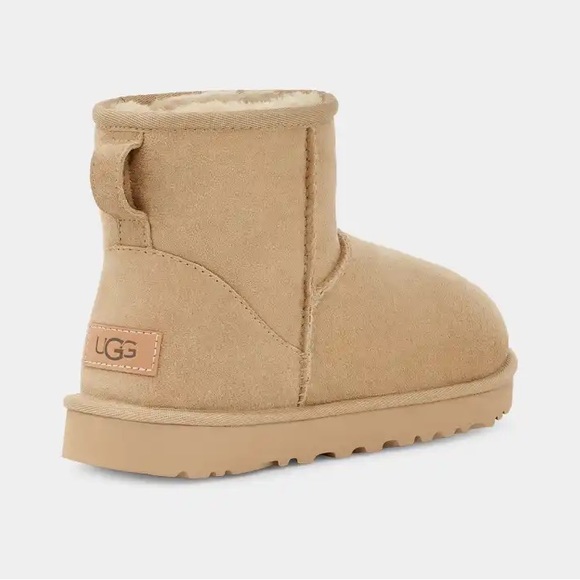 Ugg Classic Mini ii mustard seed NEW size 11 - Picture 4 of 12